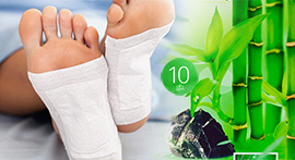 Detox foot patch bamboo