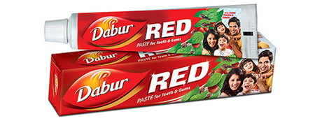 Red Dabur toothpaste herbal.lv