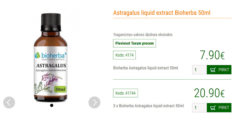 Astragalus liquid extract