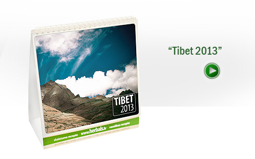 Календарь Herbals 2013 | Tibet | foto by Raimond Klavins: